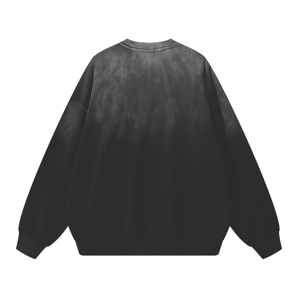Single with Tight Benefitz Sunfade Drop-Shoulder Cotton Sweatshirt