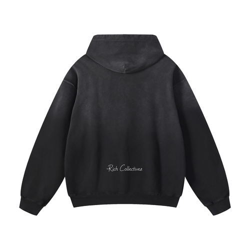 "Built" Heavyweight Sunfade Oversized Hoodie